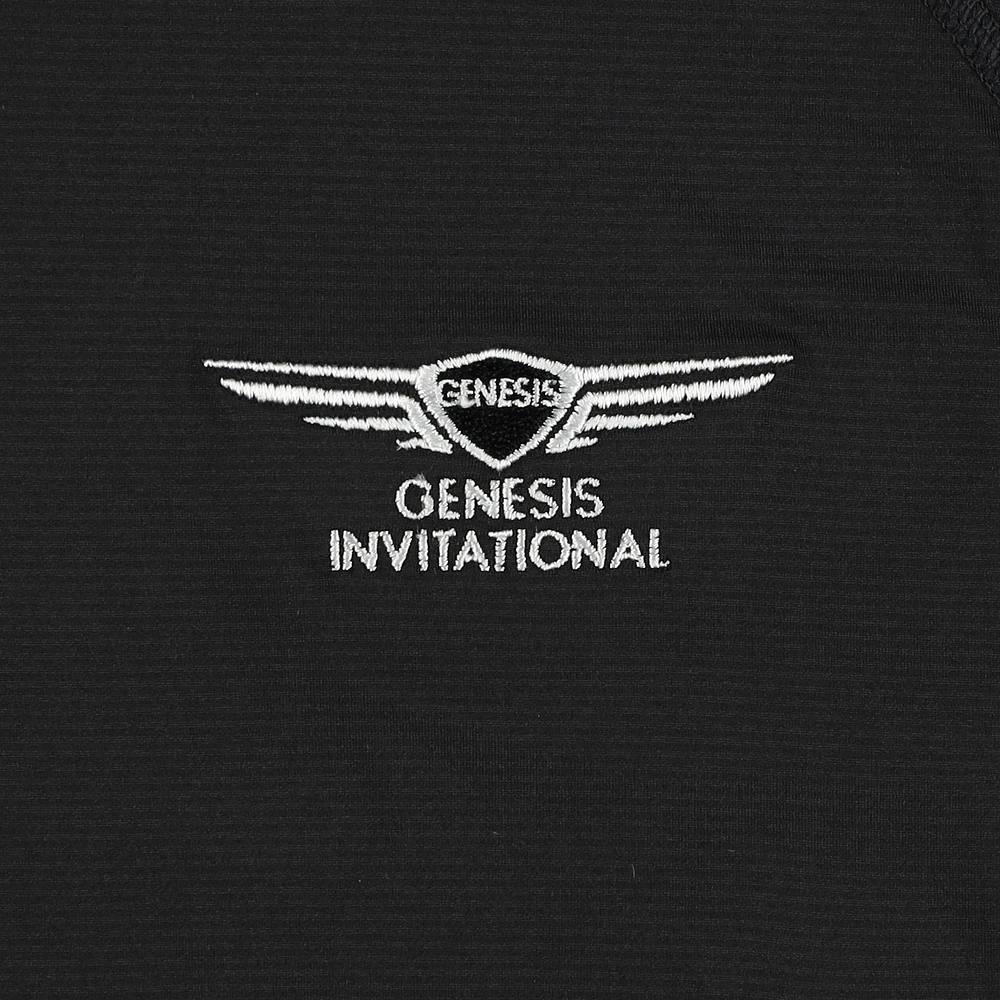 Men's Puma  Black Genesis Invitational You-V Raglan Pullover Hoodie