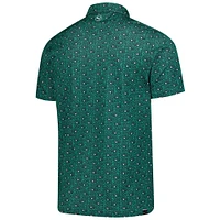Men's Puma  Green Genesis Invitational Pique Botanic Recycled Polo
