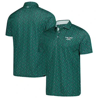 Men's Puma  Green Genesis Invitational Pique Botanic Recycled Polo