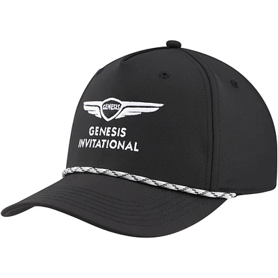 Casquette réglable noire Genesis Invitational Alto Rope Tech pour hommes