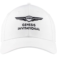 Men's Ahead White Genesis Invitational Stratus Structured Ultimate Fit Adjustable Hat