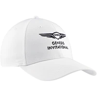 Men's Ahead White Genesis Invitational Stratus Structured Ultimate Fit Adjustable Hat