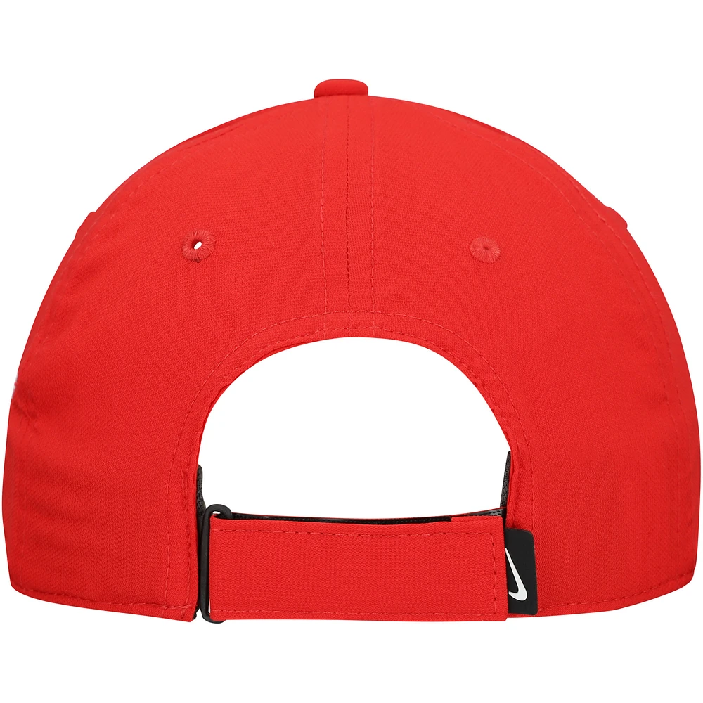 Unisex Nike  Red Genesis Invitational Performance Swoosh Club Adjustable Hat
