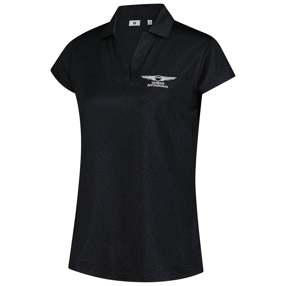 Polo à manches courtes imprimé Genesis Invitational de FootJoy pour femme