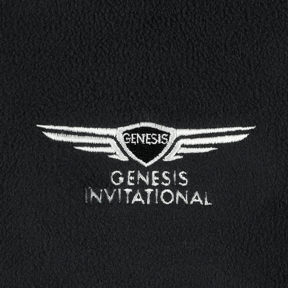 Women's Nike  Black Genesis Invitational Performance Victory Half-Zip Pullover