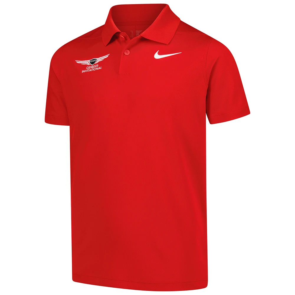 Youth Nike  Red Genesis Invitational Performance Victory Polo