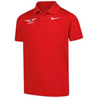 Youth Nike  Red Genesis Invitational Performance Victory Polo