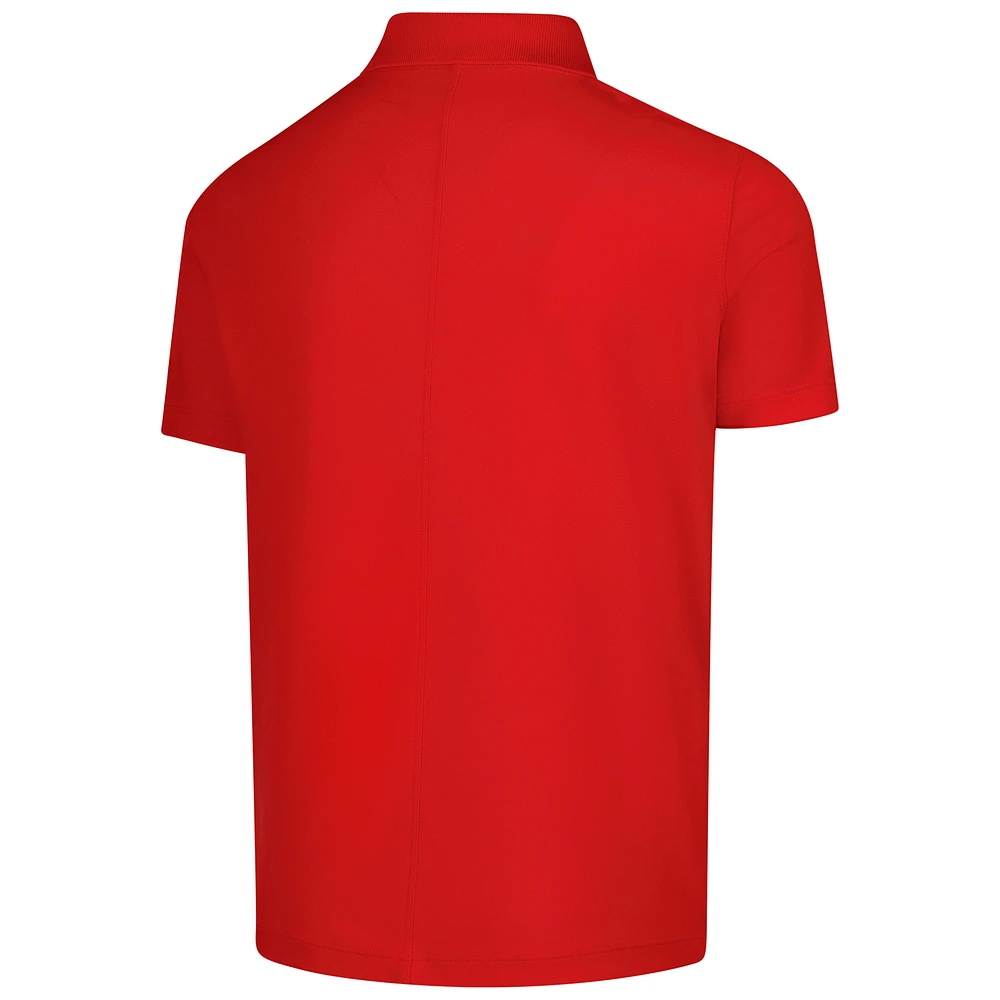 Youth Nike  Red Genesis Invitational Performance Victory Polo
