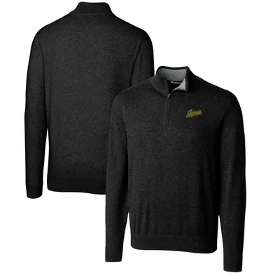 George Mason Patriots Cutter & Buck Lakemont Quarter-Zip Pullover Sweater