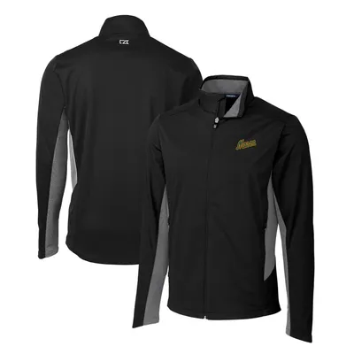 George Mason Patriots Cutter & Buck Navigate Softshell Full-Zip Jacket