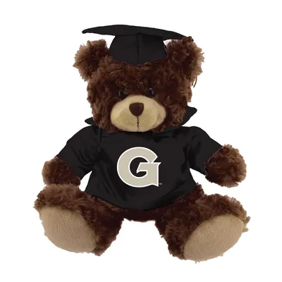 Georgetown Hoyas 12'' Graduation Plush Bear - Black/Brown