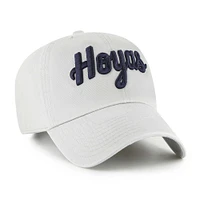 Casquette ajustable Georgetown Hoyas Clean Up grise 1947 pour homme