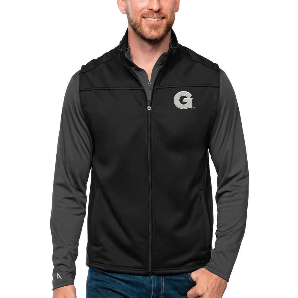 Chicago Bears Antigua Links Full-Zip Golf Jacket - Black