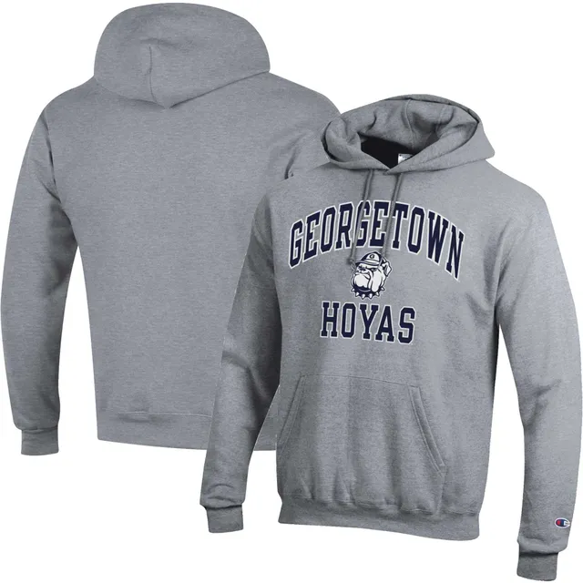 Men's Nike Cream Georgetown Hoyas Club Half-Zip Hoodie