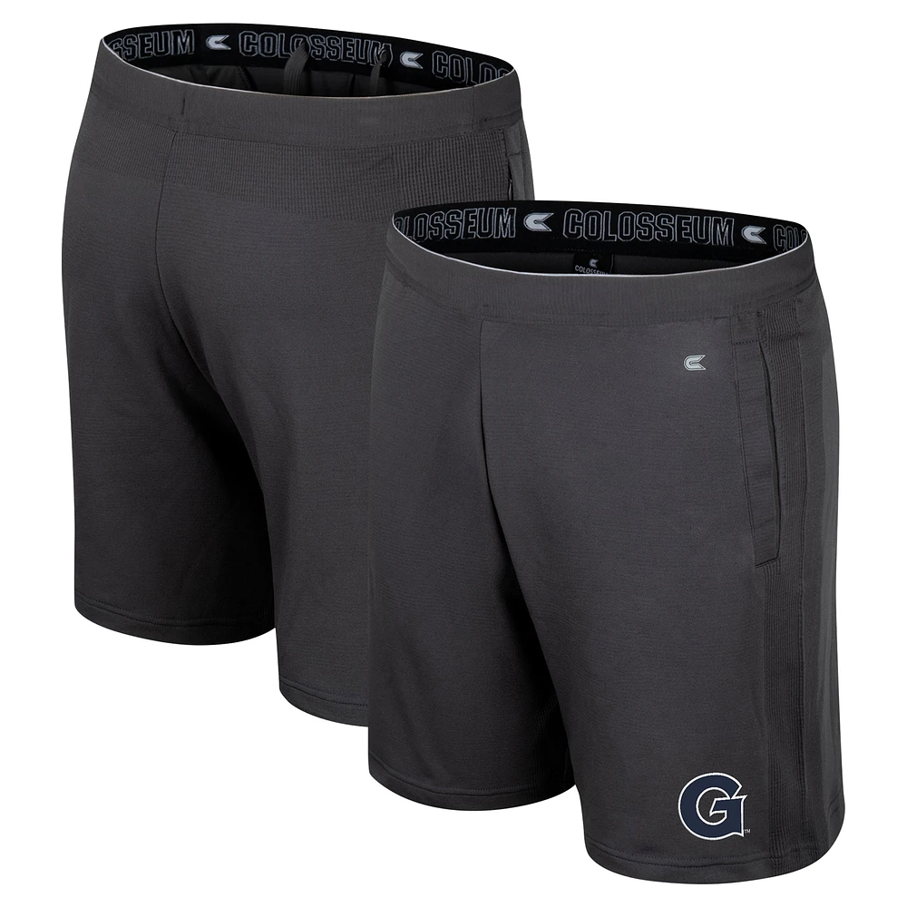 Men's Colosseum Charcoal Georgetown Hoyas Forget Shorts