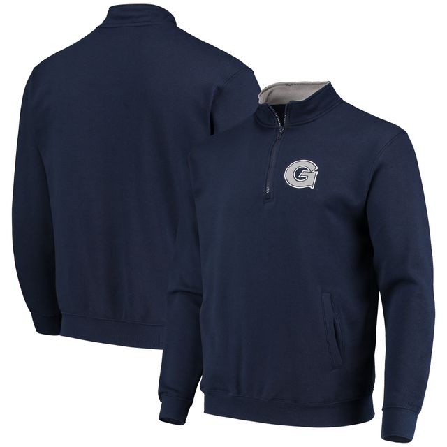 Veste Colosseum Navy Georgetown Hoyas Tortugas Logo Quarter-Zip pour homme