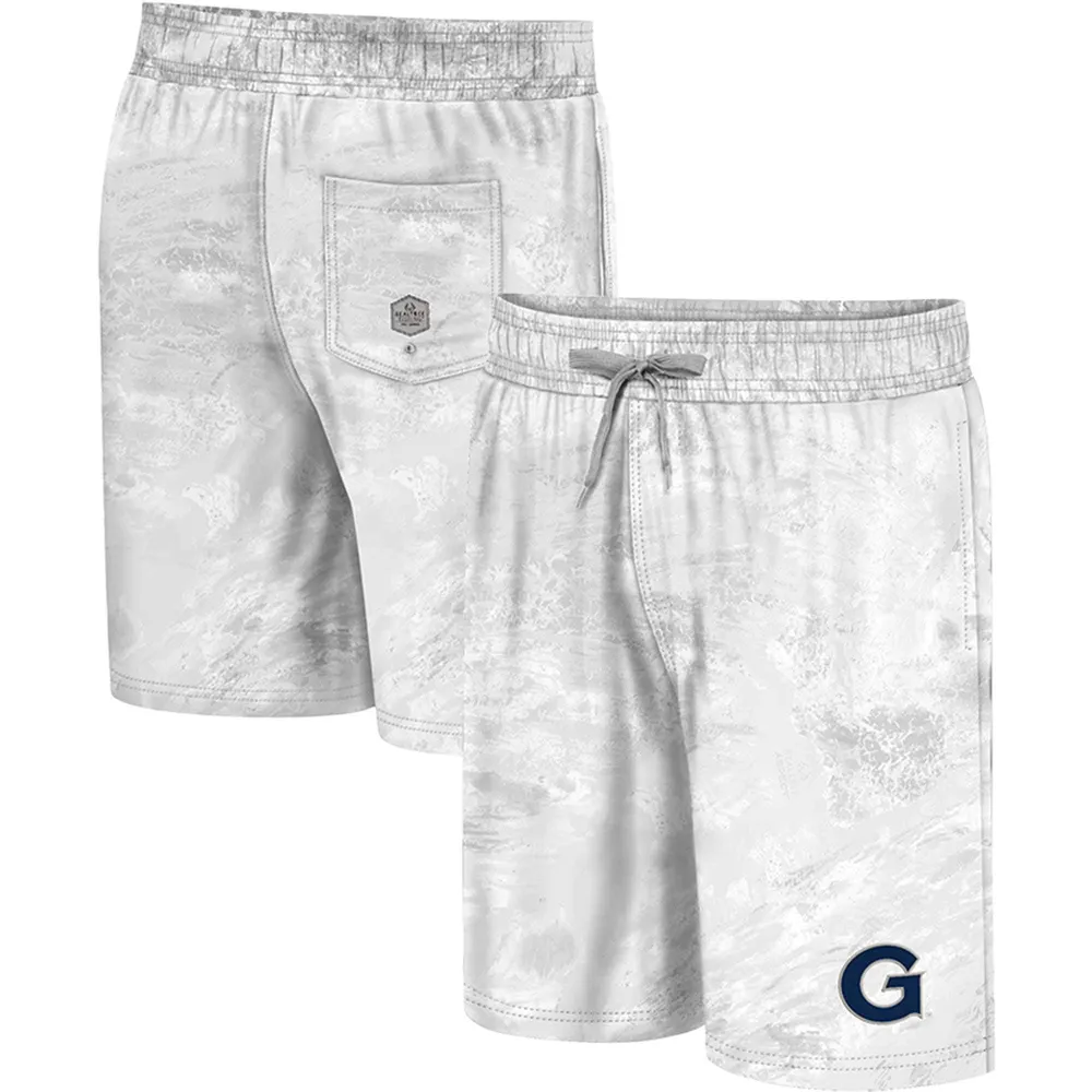 Colosseum White Georgetown Hoyas Realtree Aspect Ohana Short de bain pour homme