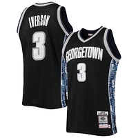 Maillot de retour authentique Mitchell & Ness Allen Iverson Georgetown Hoyas 1995/96 pour hommes