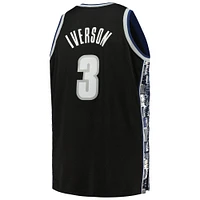 Maillot Swingman Mitchell & Ness Allen Iverson noir Georgetown Hoyas 1995/96 pour hommes