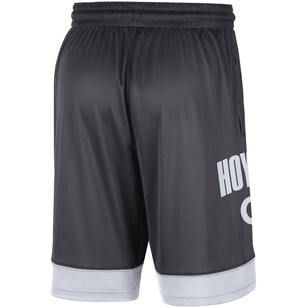 Men's Nike Charcoal/White Georgetown Hoyas Fast Break Shorts