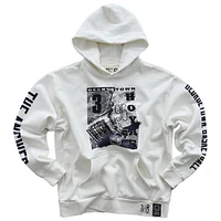 Men's Roots of Fight Allen Iverson White Georgetown Hoyas Heavyweight Pullover Hoodie