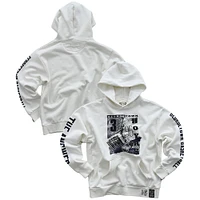 Men's Roots of Fight Allen Iverson White Georgetown Hoyas Heavyweight Pullover Hoodie