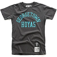 T-shirt classique noir « Roots of Fight » pour homme, Georgetown Hoyas