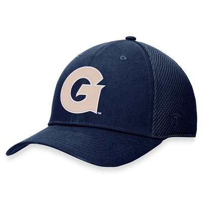 Casquette Georgetown Hoyas Spacer Flex Top of the World bleu marine pour homme