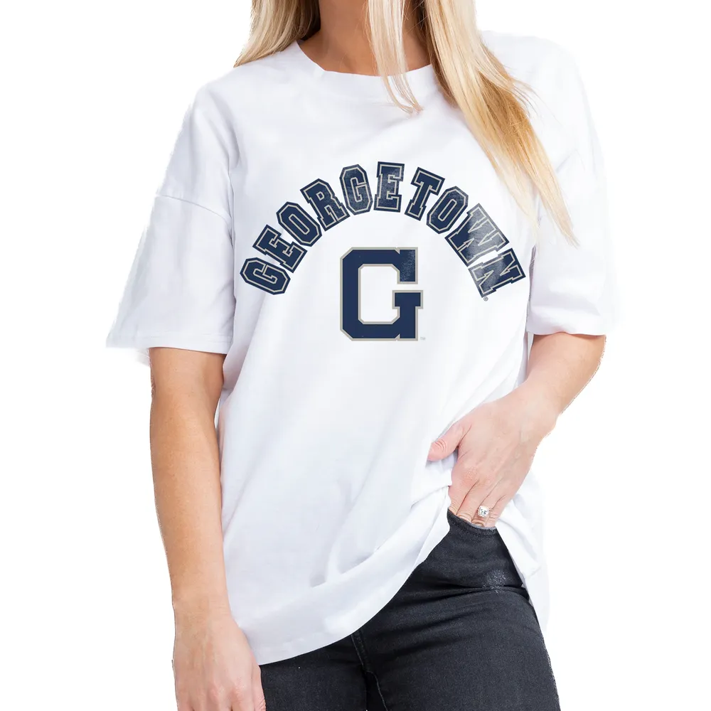 Lids Georgetown Hoyas Gameday Couture Women's Now or Never Oversized T-Shirt  - White