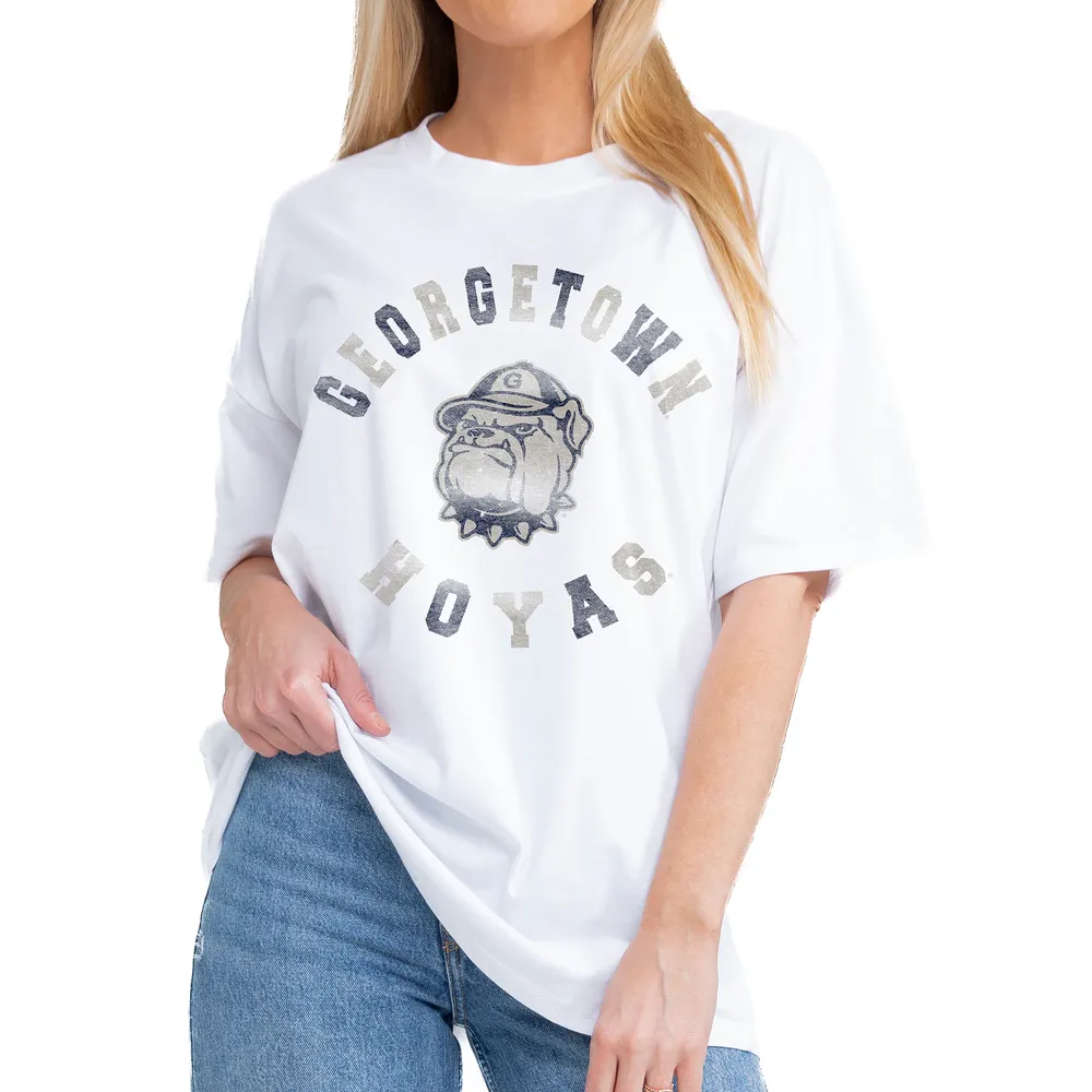 Lids Georgetown Hoyas Gameday Couture Women's Now or Never Oversized T-Shirt  - White