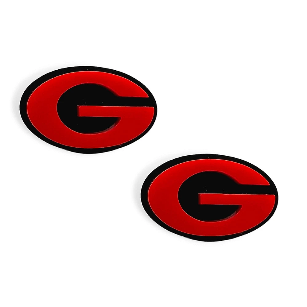 Brianna Cannon Georgia Bulldogs Stud Logo Earrings