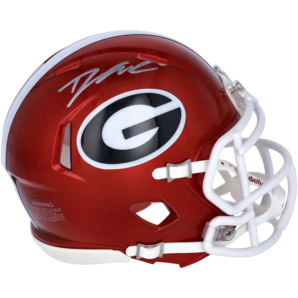 Lids D'Andre Swift Georgia Bulldogs Fanatics Authentic Autographed Riddell  Flash Speed Mini Helmet