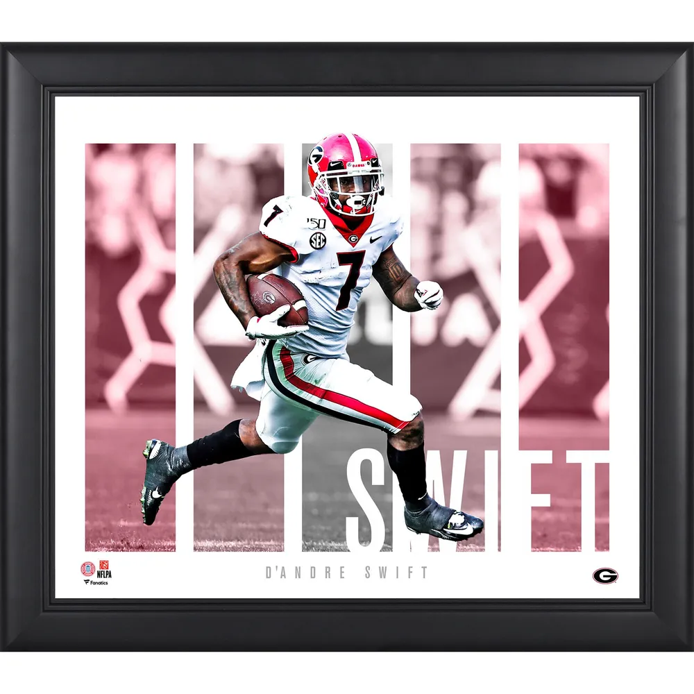 Lids D'Andre Swift Georgia Bulldogs Fanatics Authentic Framed 15