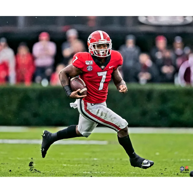 Justin Jefferson LSU Tigers Unsigned Running for Touchdown Photograph