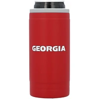 Georgia Bulldogs 12oz. Flipside Powdercoat Slim Can Cooler