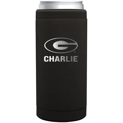 Georgia Bulldogs 12oz. Personalized Stainless Steel Slim Can Cooler