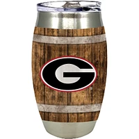 Georgia Bulldogs 15oz. Barrel Tumbler