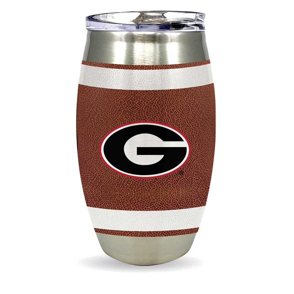 Georgia Bulldogs 15oz. Football Tumbler