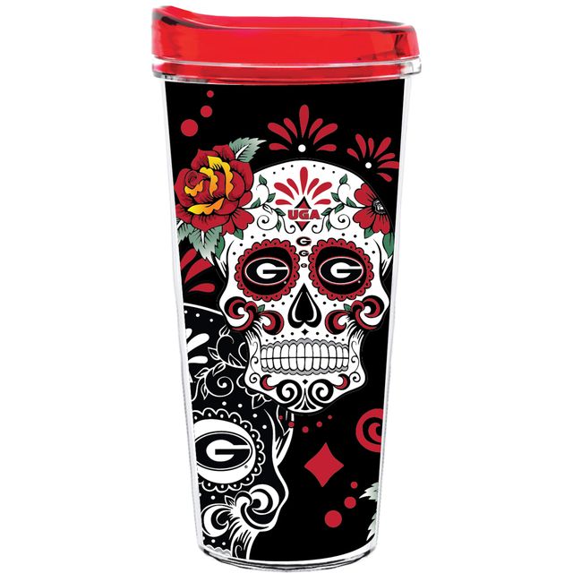 Bouledogues de Géorgie 22 oz. Gobelet Día de los Muertos