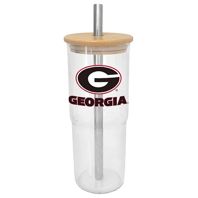 Verre à vin Georgia Bulldogs de 24 oz