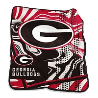 Georgia Bulldogs 50" x 60" Swirl Raschel Throw Blanket