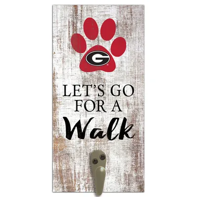 Georgia Bulldogs 6'' x 12'' Leash Holder Sign