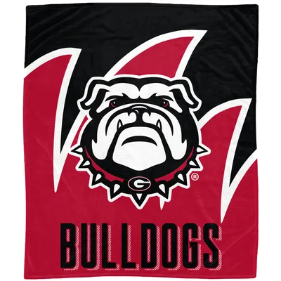 Georgia Bulldogs 60'' x 70'' Splash Coral Fleece Blanket