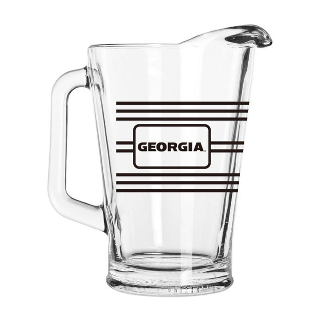 Bouledogues de Géorgie 60 oz. Pichet multi-rayures