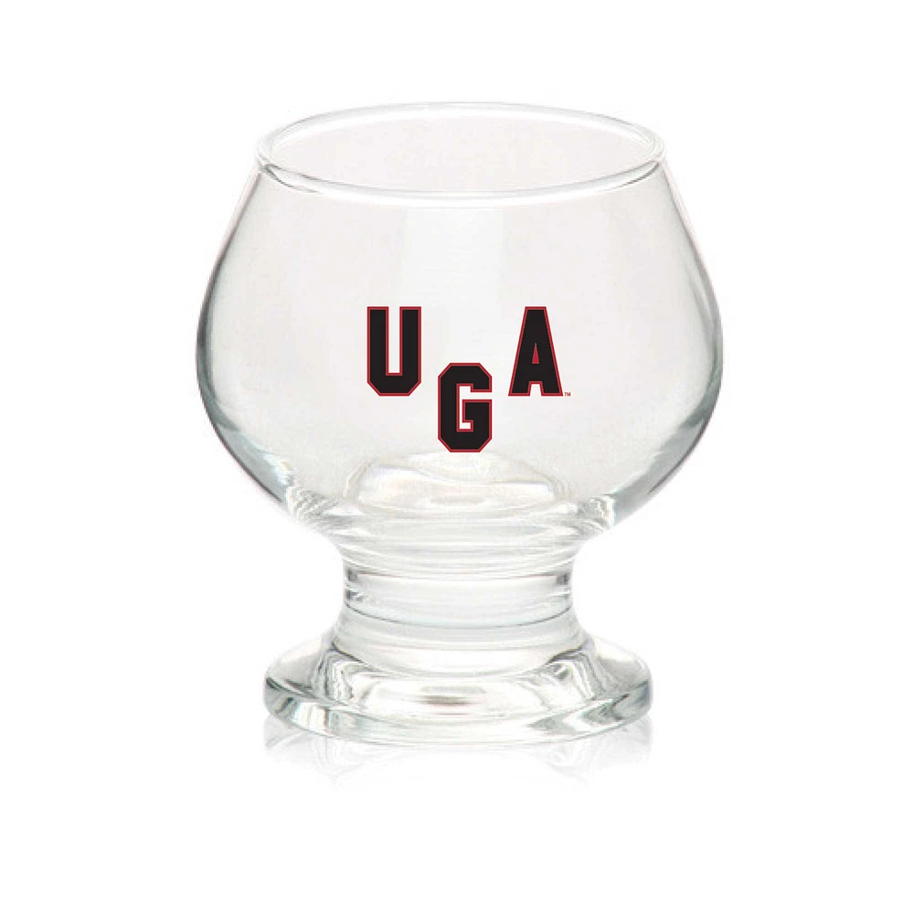 Bulldogs de Géorgie 7oz. Verre ballon