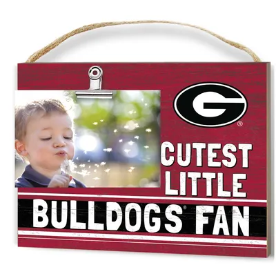 Georgia Bulldogs 8'' x 10'' Cutest Little Team Logo Clip Photo Frame