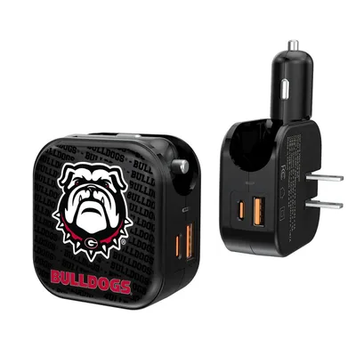 Georgia Bulldogs Dual Port USB Car & Home Charger