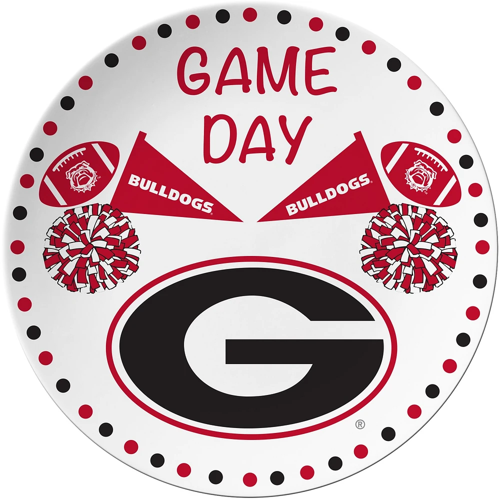 Georgia Bulldogs Game Day Plate