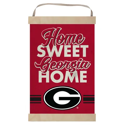 Georgia Bulldogs Home Sweet Home Banner Sign
