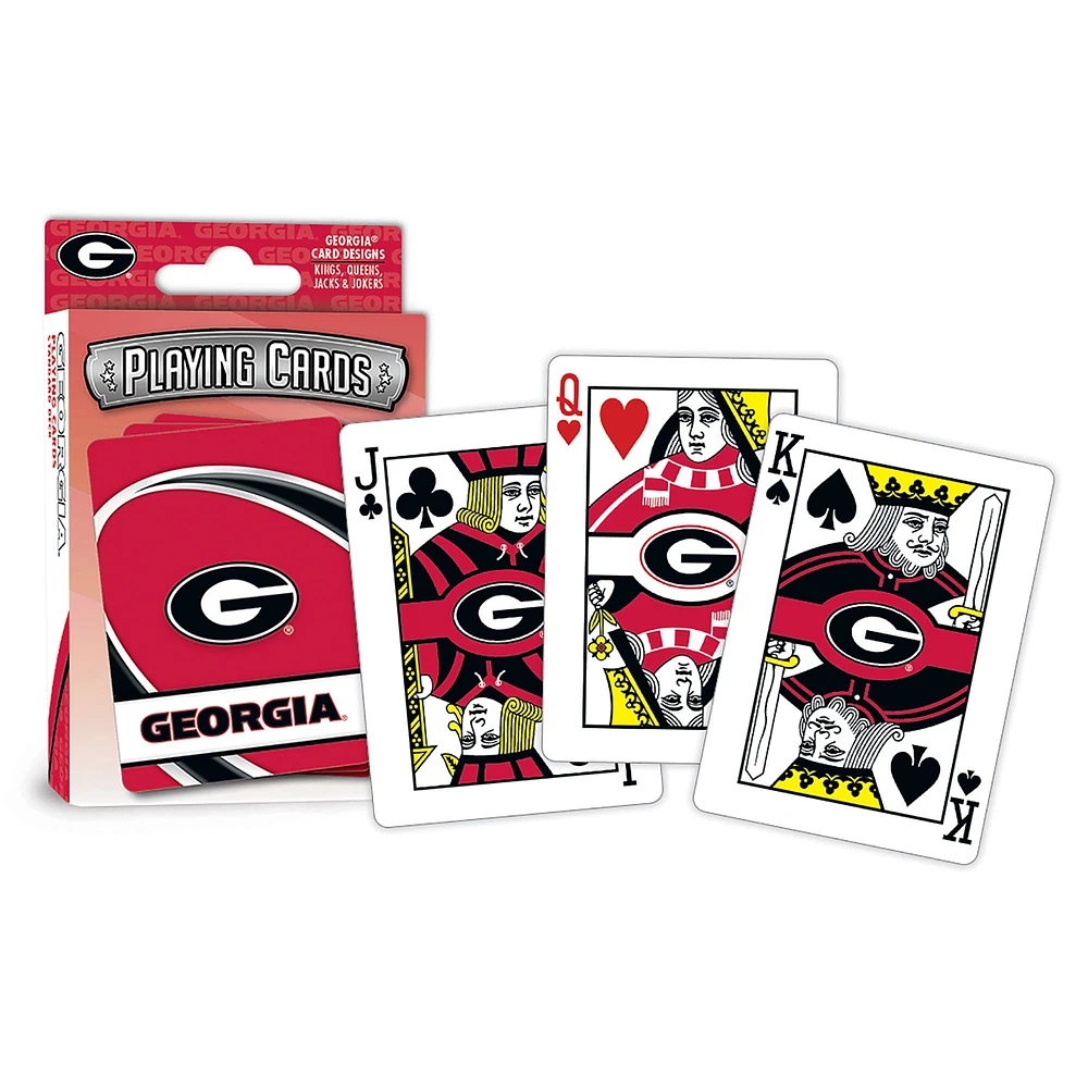 Georgia Bulldogs Cartes à jouer NCAA